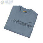 JAS 39 Gripen T-Shirt - Pilot gifts - WWII warbird t-shirt