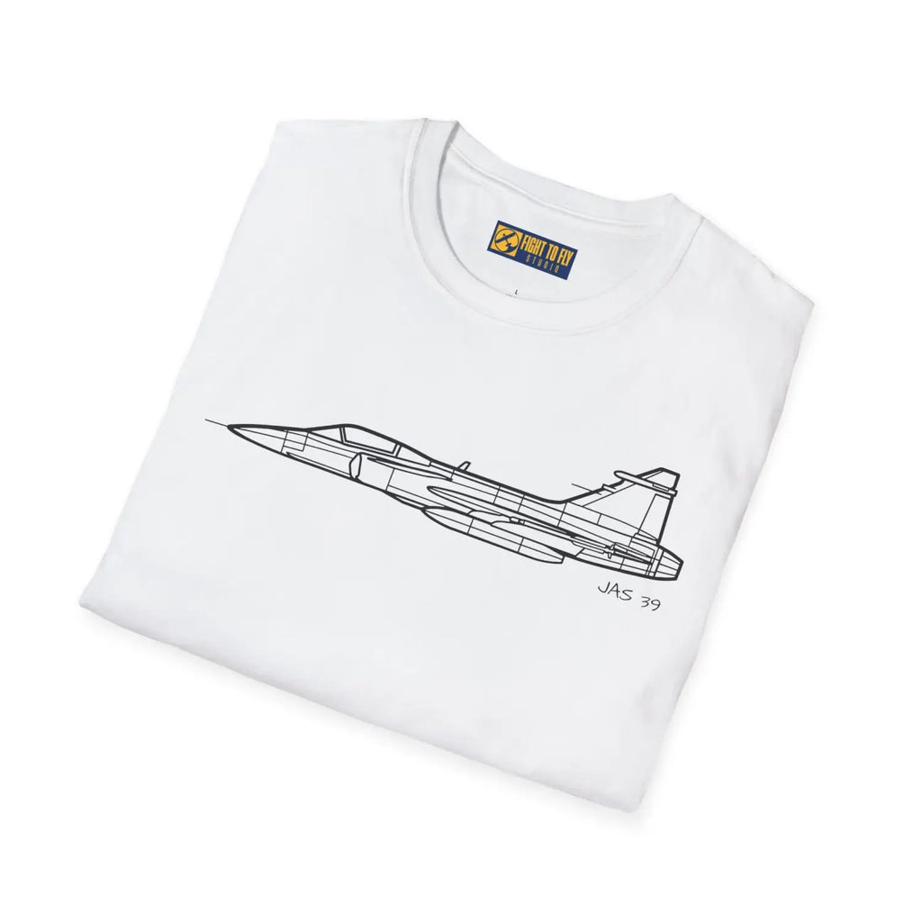 JAS 39 Gripen T-Shirt - Pilot gifts - WWII warbird t-shirt