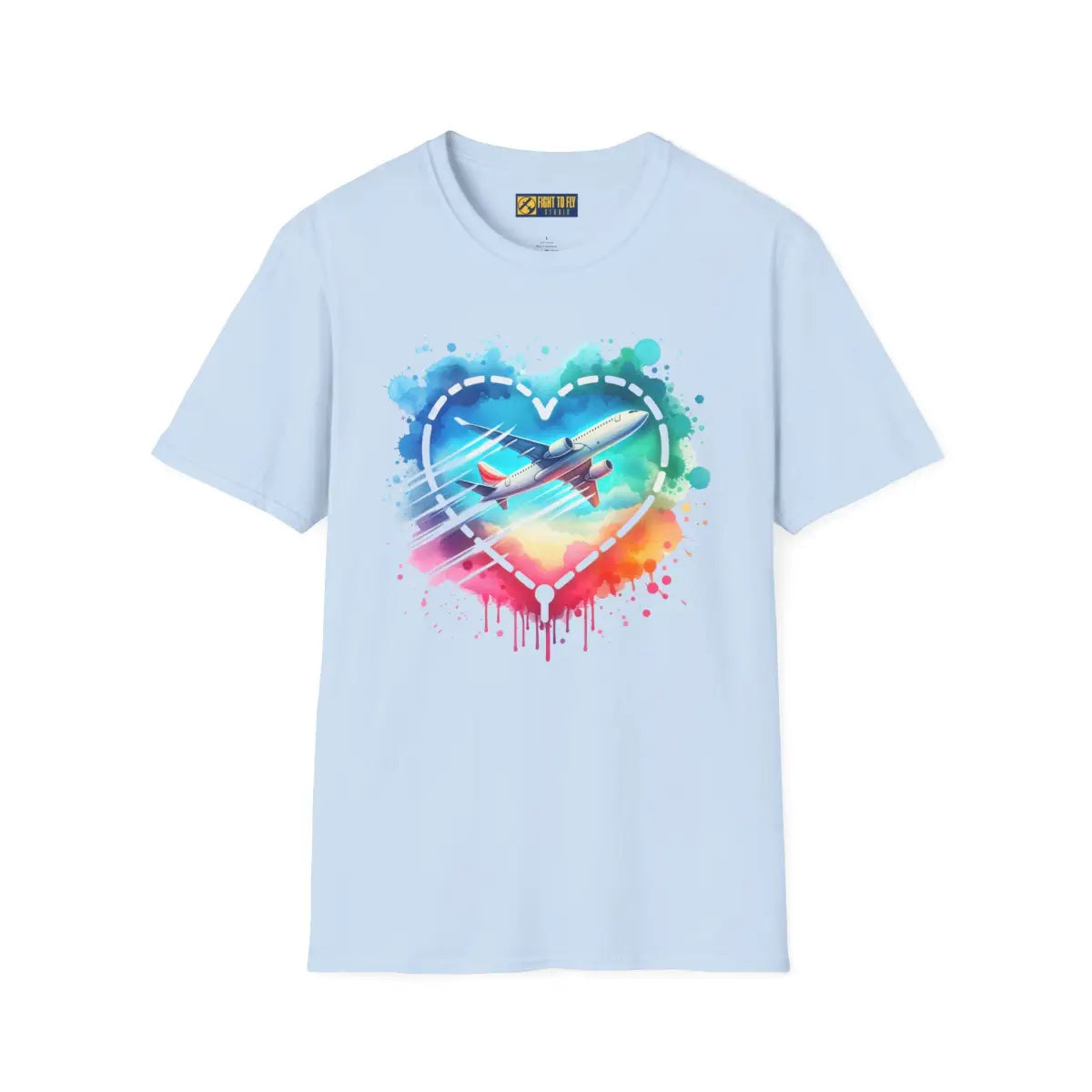 Jet-Set Heart - Tee - T-Shirt - Pilot gifts - WWII warbird t-shirt