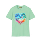 Jet-Set Heart - Tee - T-Shirt - Pilot gifts - WWII warbird t-shirt