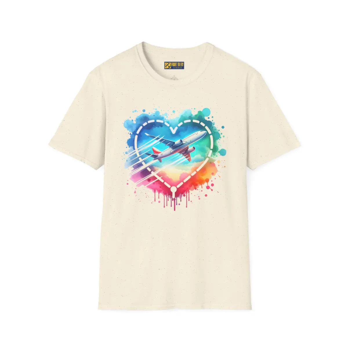 Jet-Set Heart - Tee - T-Shirt - Pilot gifts - WWII warbird t-shirt