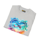 Jet-Set Heart - Tee - T-Shirt - Pilot gifts - WWII warbird t-shirt