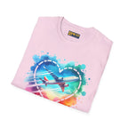 Jet-Set Heart - Tee - T-Shirt - Pilot gifts - WWII warbird t-shirt