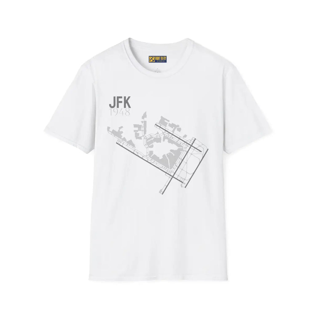 JFK John F. Kennedy International - 1948 - Tee - T-Shirt - Pilot gifts - WWII warbird t-shirt