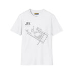 JFK John F. Kennedy International - 1948 - Tee - T-Shirt - Pilot gifts - WWII warbird t-shirt