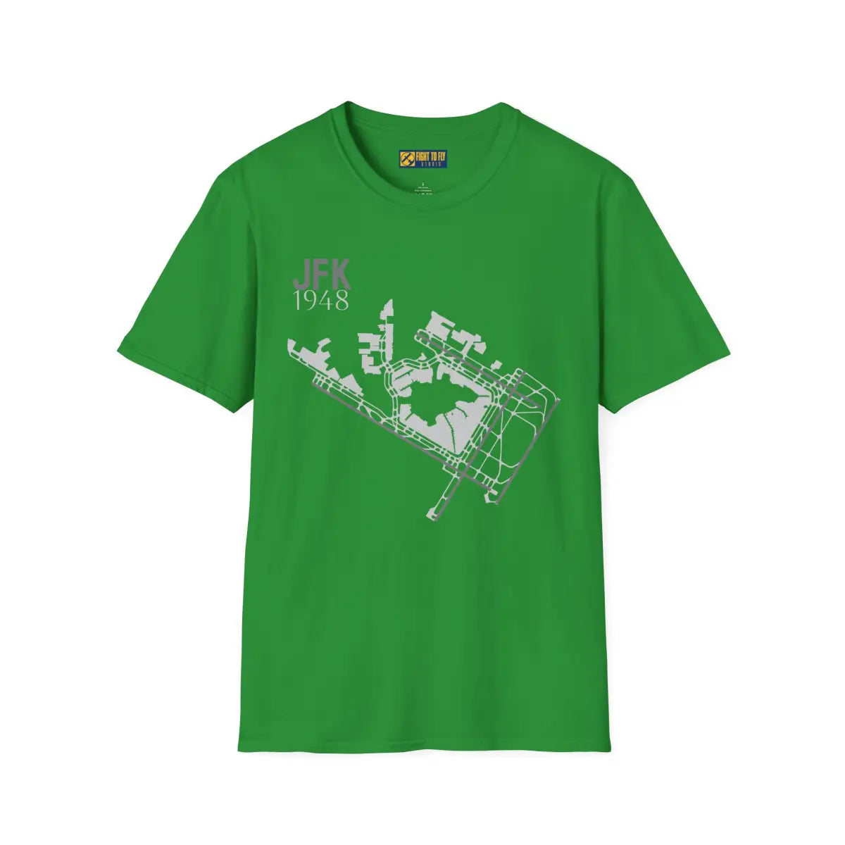 JFK John F. Kennedy International - 1948 - Tee - T-Shirt - Gifts for pilots - Aviation apparel