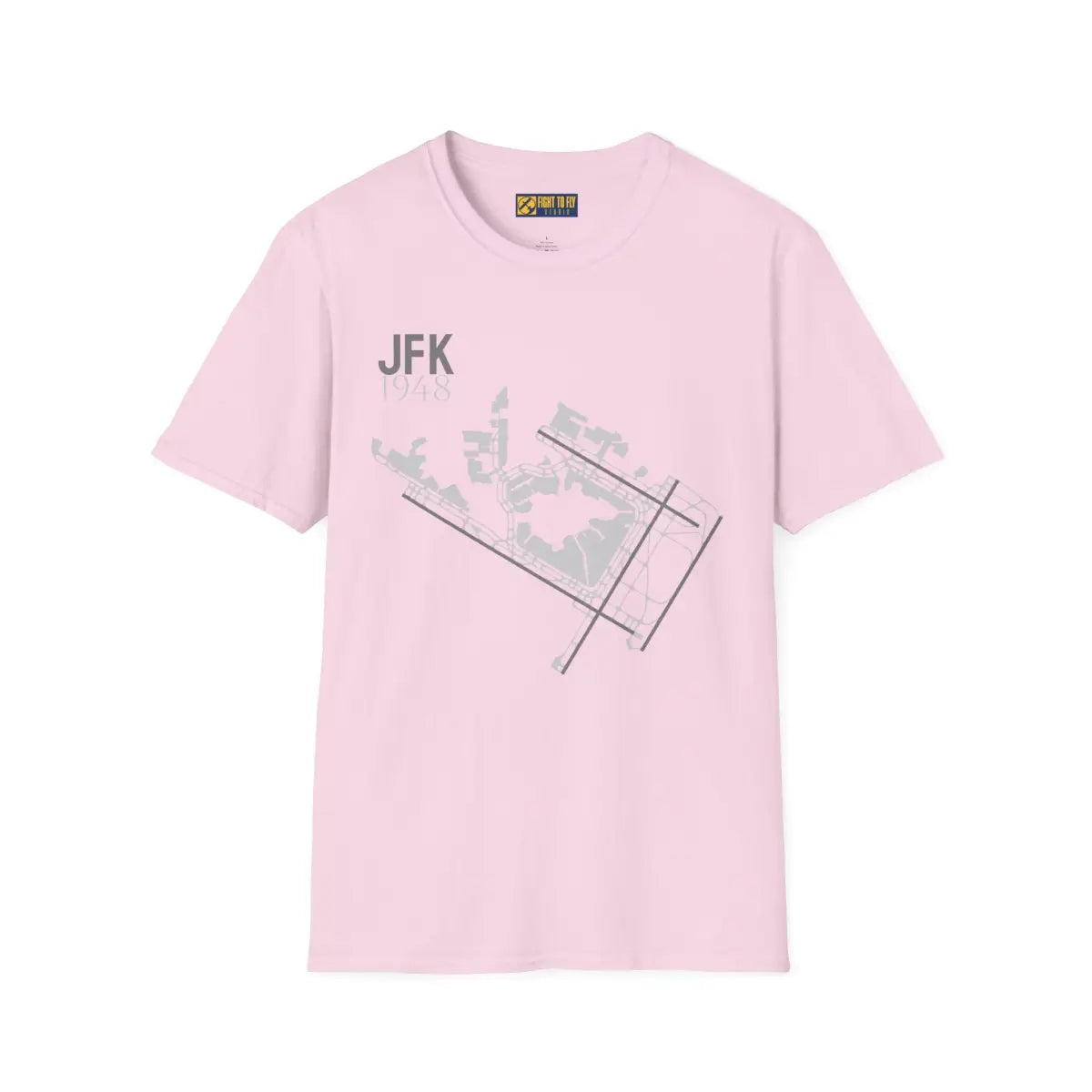 JFK John F. Kennedy International - 1948 - Tee - T-Shirt - Gifts for pilots - Aviation apparel