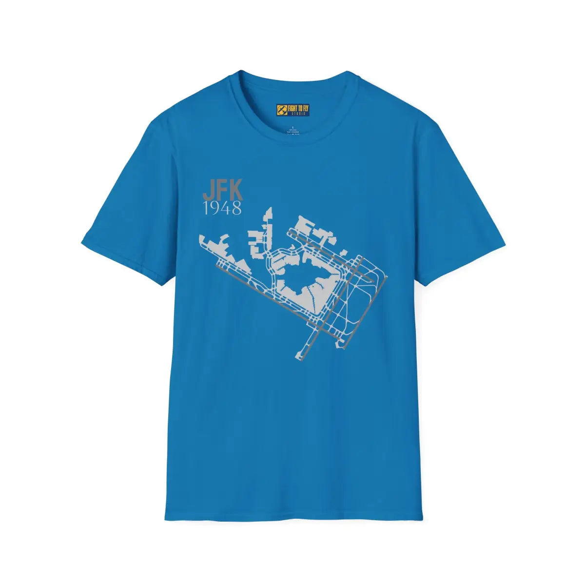 JFK John F. Kennedy International - 1948 - Tee - T-Shirt - Gifts for pilots - Aviation apparel