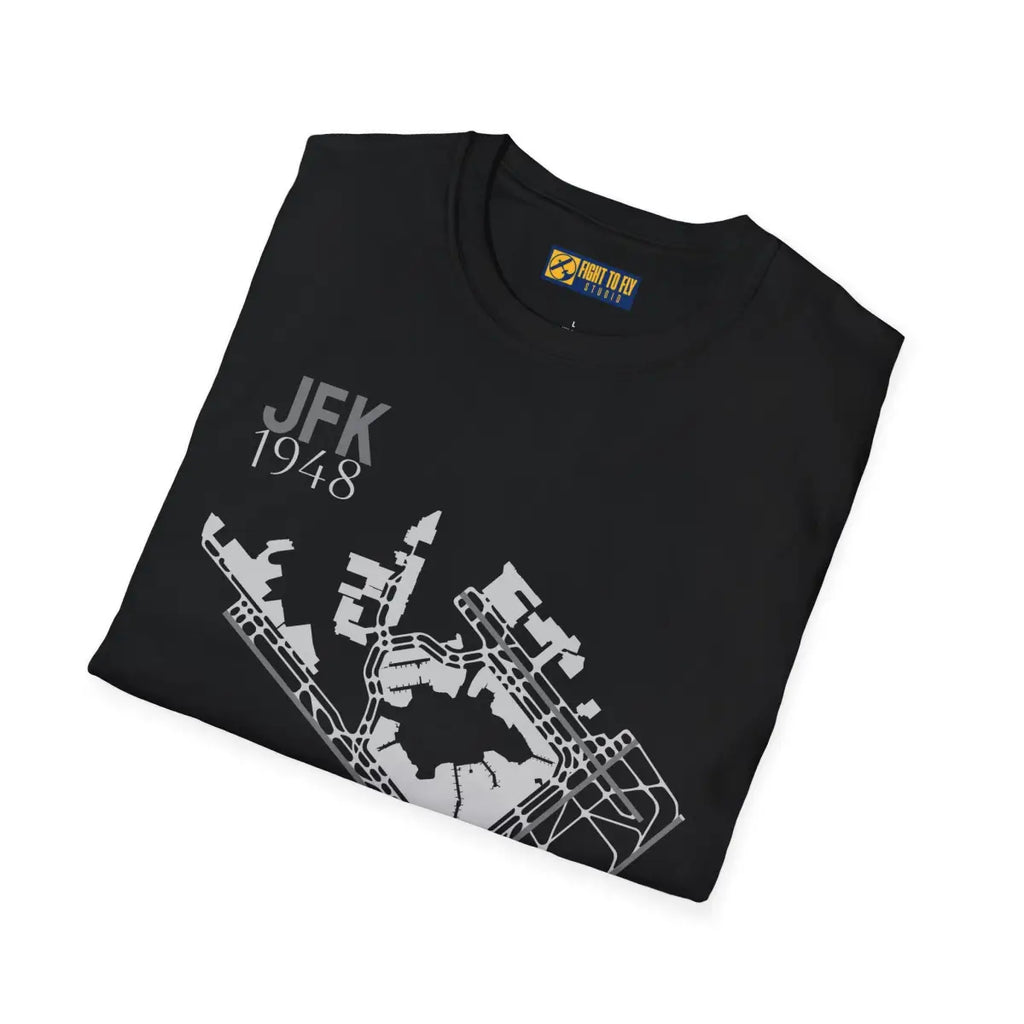 JFK John F. Kennedy International - 1948 - Tee - T-Shirt - Gifts for pilots - Aviation apparel