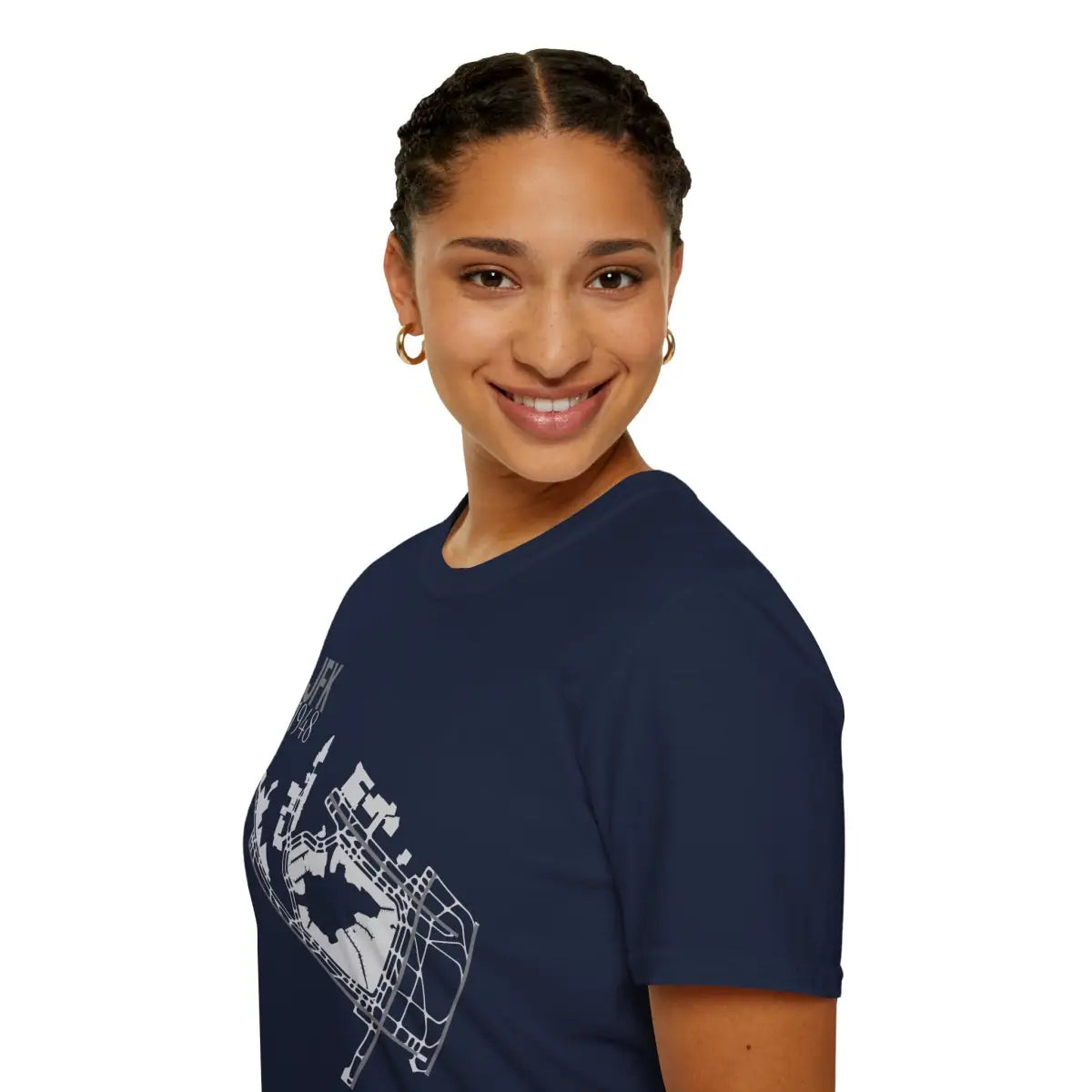 JFK John F. Kennedy International - 1948 - Tee - T-Shirt - Gifts for pilots - Aviation apparel