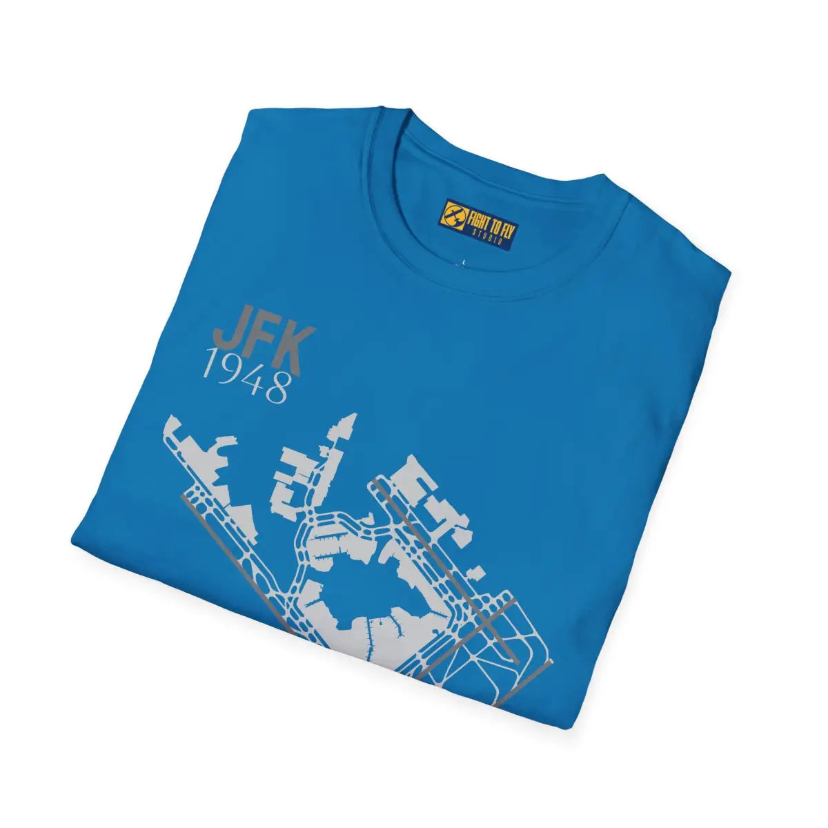 JFK John F. Kennedy International - 1948 - Tee - T-Shirt - Gifts for pilots - Aviation apparel