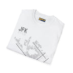 JFK John F. Kennedy International - 1948 - Tee - T-Shirt - Pilot gifts - WWII warbird t-shirt