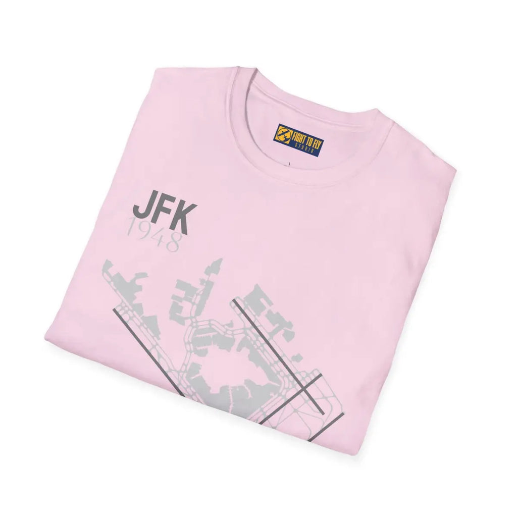 JFK John F. Kennedy International - 1948 - Tee - T-Shirt - Gifts for pilots - Aviation apparel