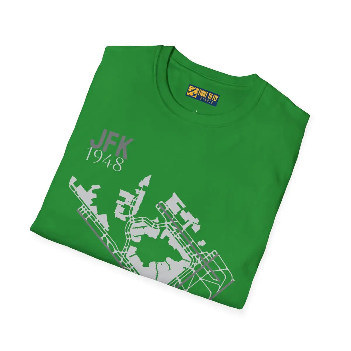 JFK John F. Kennedy International - 1948 - Tee - T-Shirt - Gifts for pilots - Aviation apparel