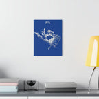 JFK - John F. Kennedy International Acrylic Print - Home Decor - Pilot gifts - WWII warbird t-shirt