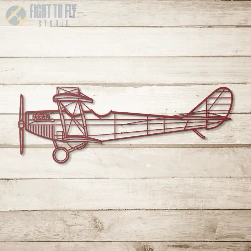 JN-4A Jenny Die Cut Metal Wall Art - Sign - Pilot gifts - WWII warbird t-shirt