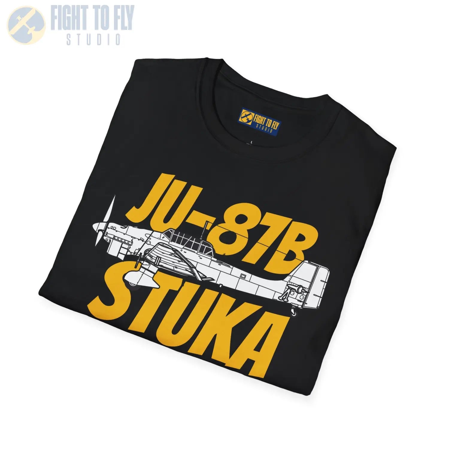 Ju-87B Stuka Side Profile T-Shirt - Pilot gifts - WWII warbird t-shirt