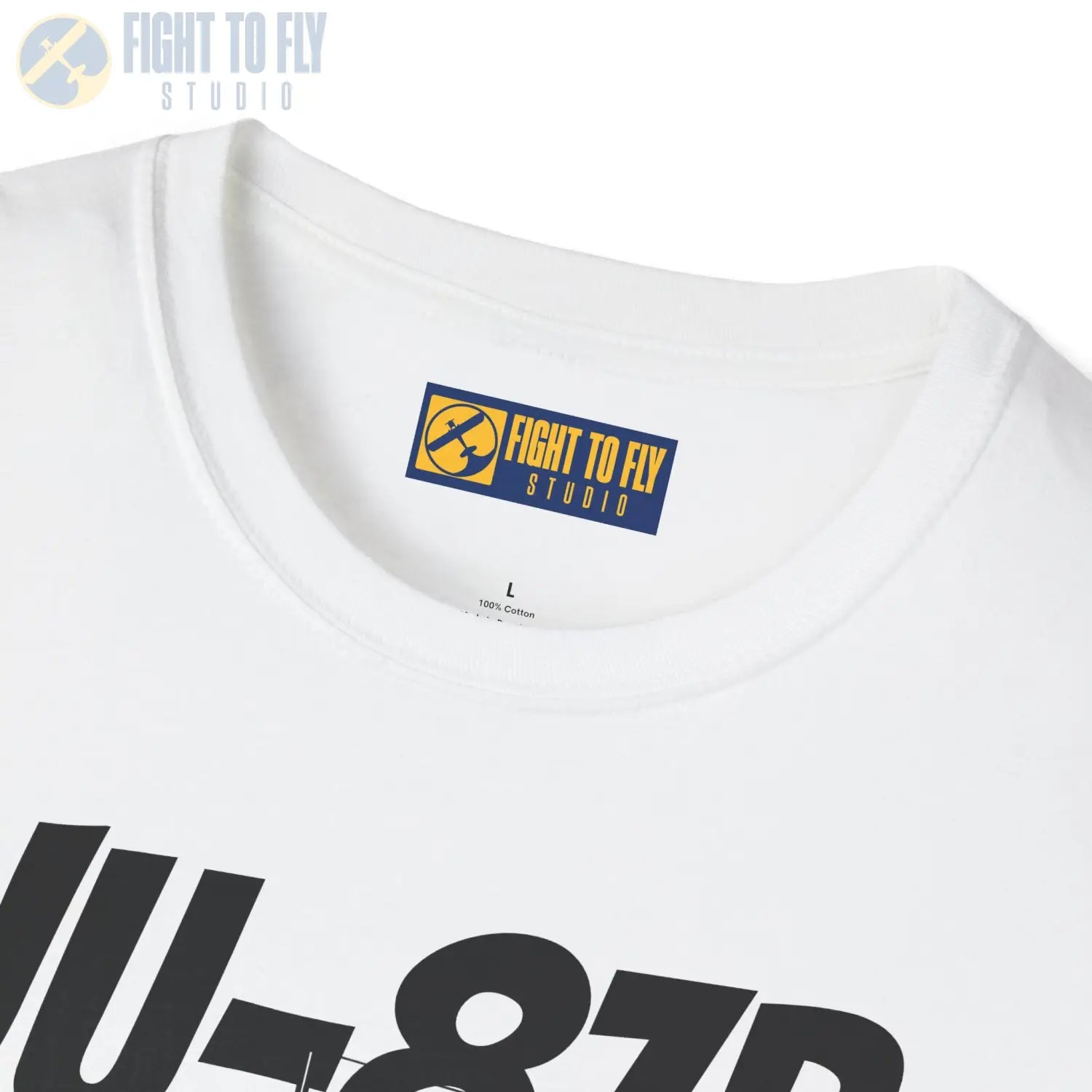 Ju-87B Stuka Side Profile T-Shirt - Pilot gifts - WWII warbird t-shirt