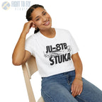 Ju-87B Stuka Side Profile T-Shirt - Pilot gifts - WWII warbird t-shirt