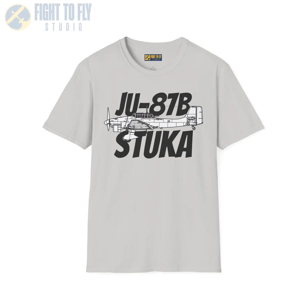 Ju-87B Stuka Side Profile T-Shirt - Pilot gifts - WWII warbird t-shirt