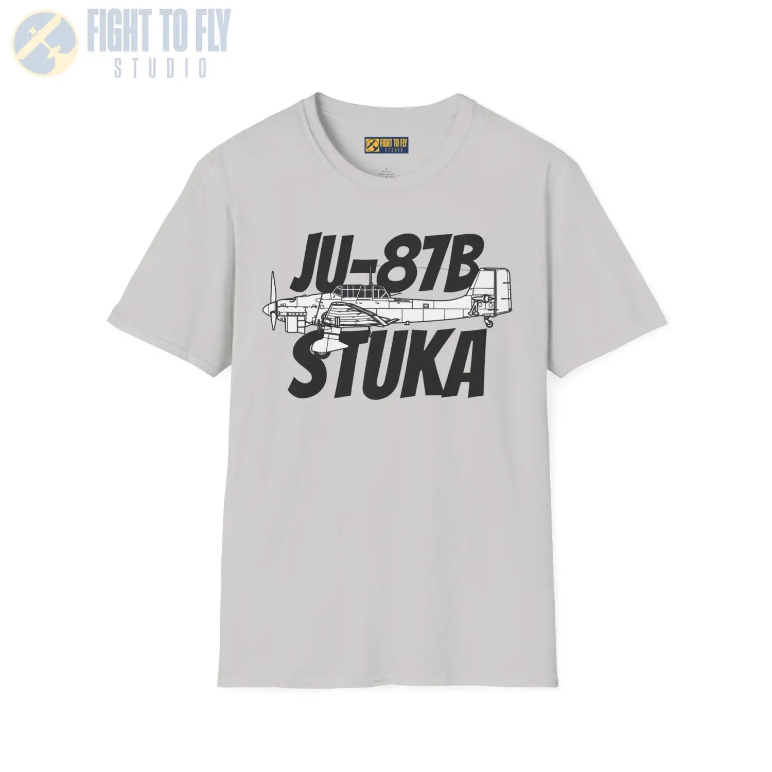 Ju-87B Stuka Side Profile T-Shirt - Pilot gifts - WWII warbird t-shirt