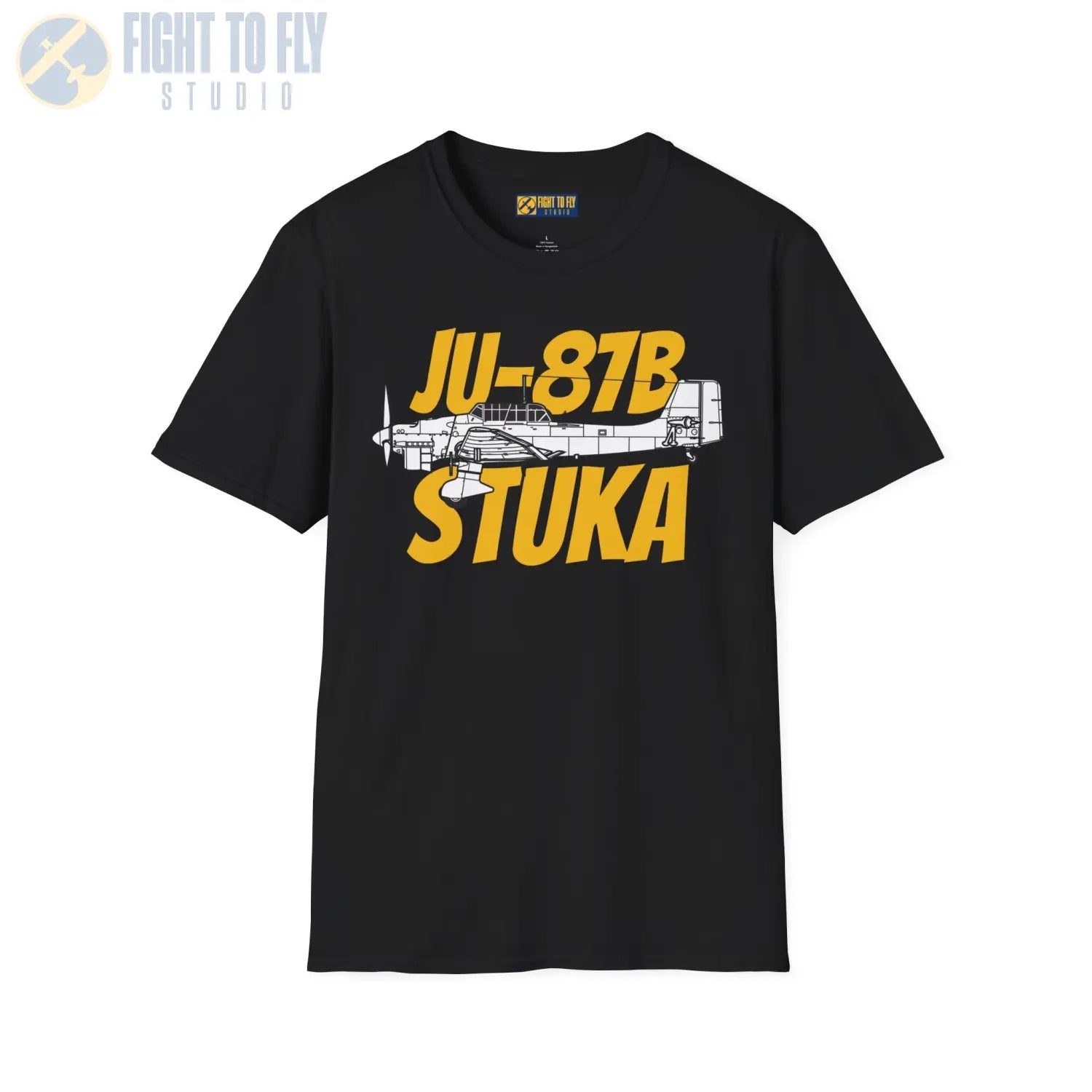 Ju-87B Stuka Side Profile T-Shirt - Pilot gifts - WWII warbird t-shirt