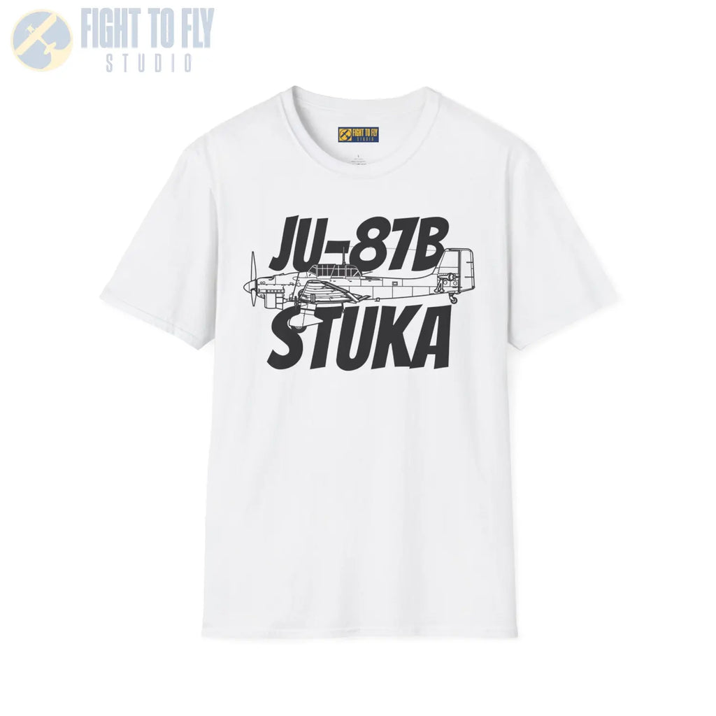 Ju-87B Stuka Side Profile T-Shirt - Pilot gifts - WWII warbird t-shirt