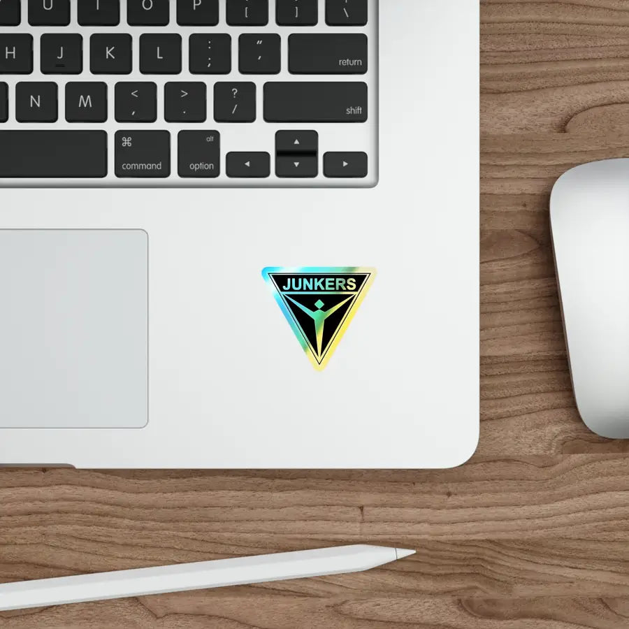 Junkers Holographic Die-Cut Stickers - Paper products - Gifts for pilots - Aviation apparel