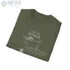 Junkers Ju-87 B-2 Stuka — T-shirt - T-Shirt - Pilot gifts - WWII warbird t-shirt