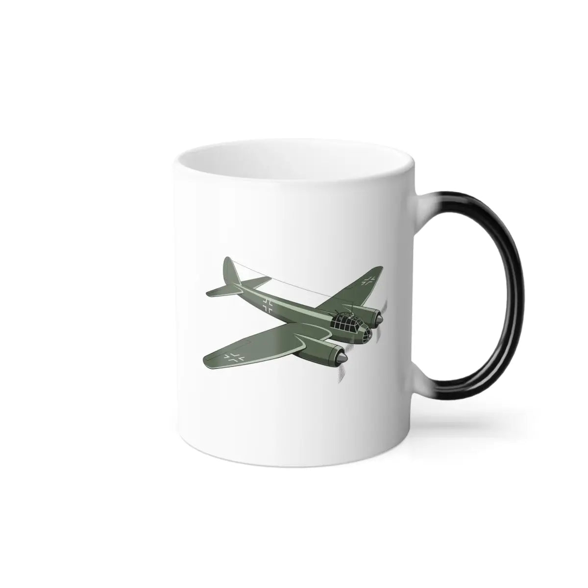 Junkers Ju 88 – WWII Aircraft Mug (Color Changing) - Pilot gifts - warbird t-shirt