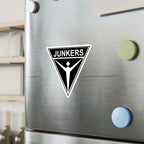 Junkers Logo Kiss-Cut Vinyl Decal - Paper products - Pilot gifts - WWII warbird t-shirt