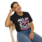 Just a Girl Who Loves Helicopters T-Shirt - Pilot gifts - WWII warbird t-shirt
