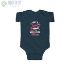 Just a Girl Who Loves Planes – Propeller Plane Baby Onesie - Kids clothes - Pilot gifts - WWII warbird t-shirt