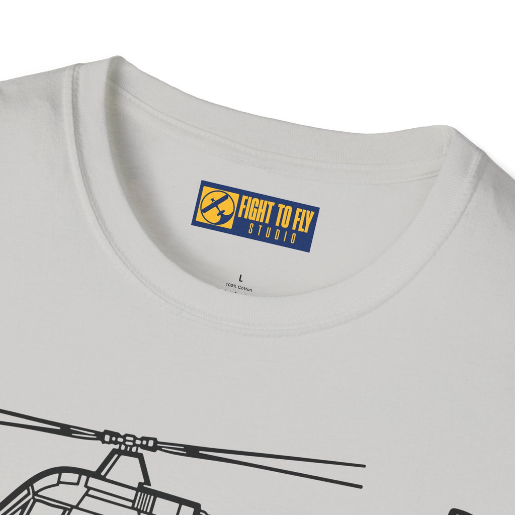 K-MAX T-Shirt – Intermeshing Rotor Utility Helicopter Aviation Tee - Pilot gifts - WWII warbird t-shirt