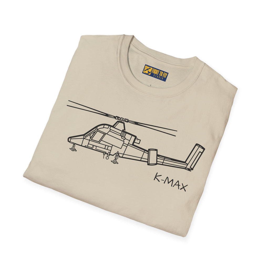 K-MAX T-Shirt – Intermeshing Rotor Utility Helicopter Aviation Tee - Pilot gifts - WWII warbird t-shirt