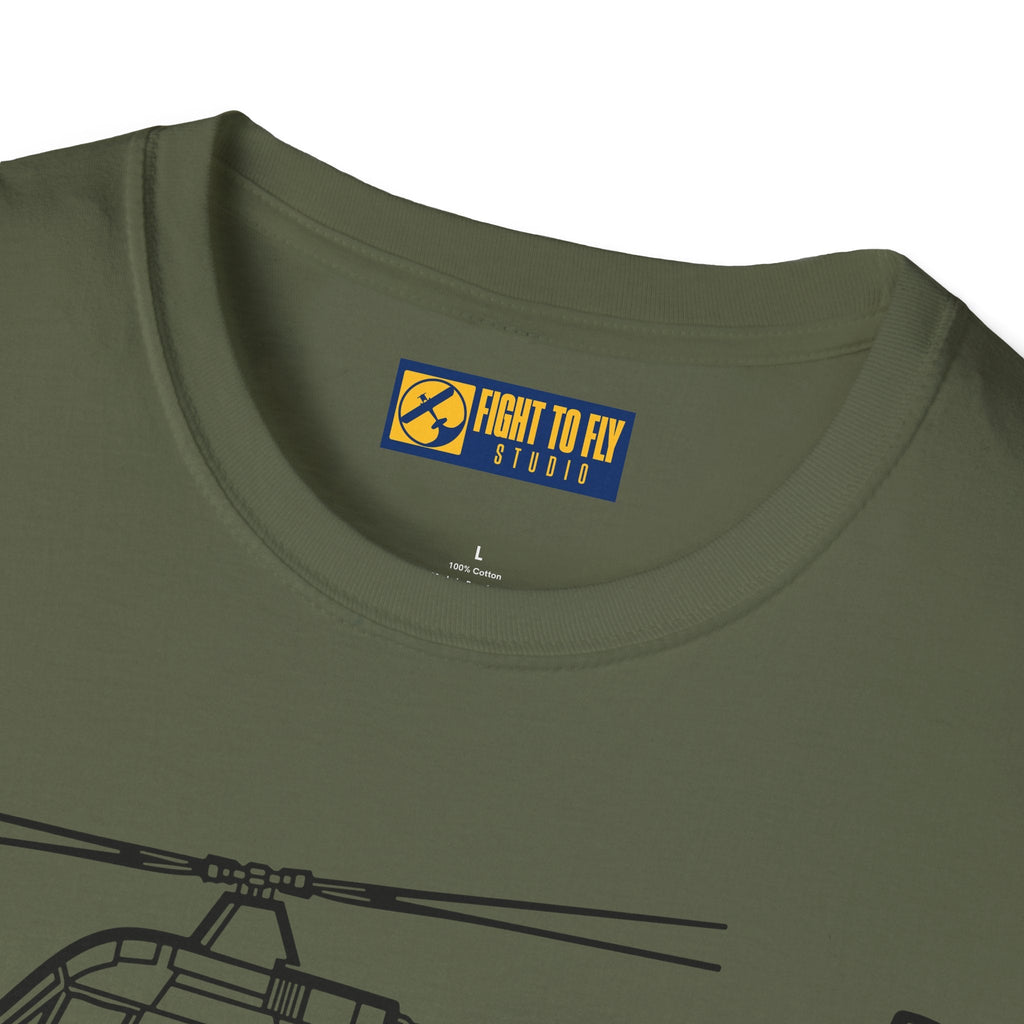 K-MAX T-Shirt – Intermeshing Rotor Utility Helicopter Aviation Tee - Pilot gifts - WWII warbird t-shirt