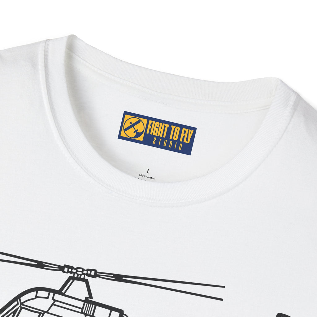 K-MAX T-Shirt – Intermeshing Rotor Utility Helicopter Aviation Tee - Pilot gifts - WWII warbird t-shirt