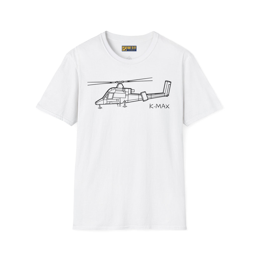 K-MAX T-Shirt – Intermeshing Rotor Utility Helicopter Aviation Tee - Pilot gifts - WWII warbird t-shirt