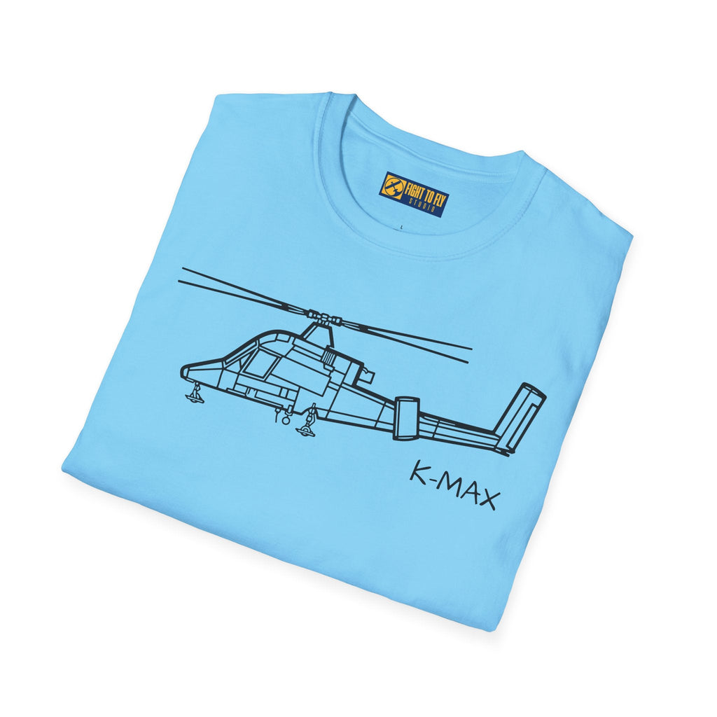 K-MAX T-Shirt – Intermeshing Rotor Utility Helicopter Aviation Tee - Pilot gifts - WWII warbird t-shirt