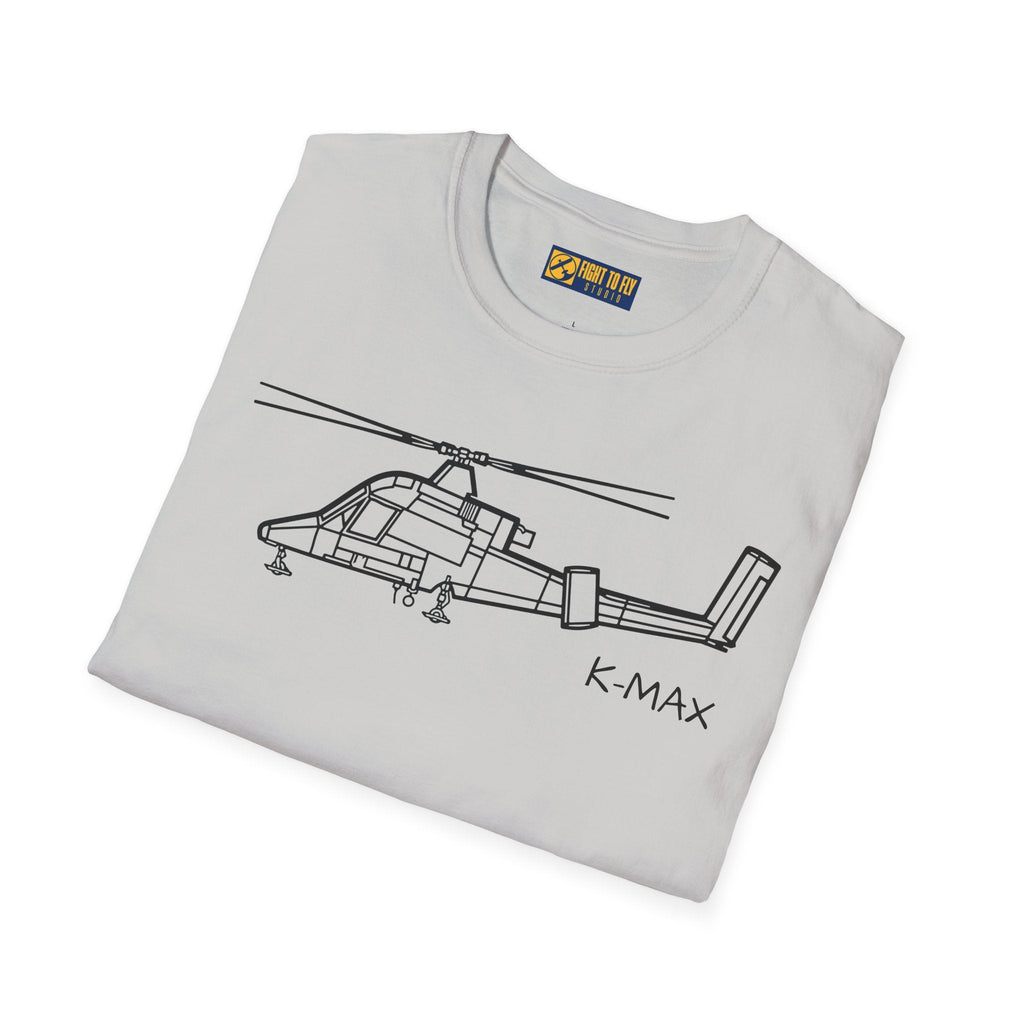 K-MAX T-Shirt – Intermeshing Rotor Utility Helicopter Aviation Tee - Pilot gifts - WWII warbird t-shirt