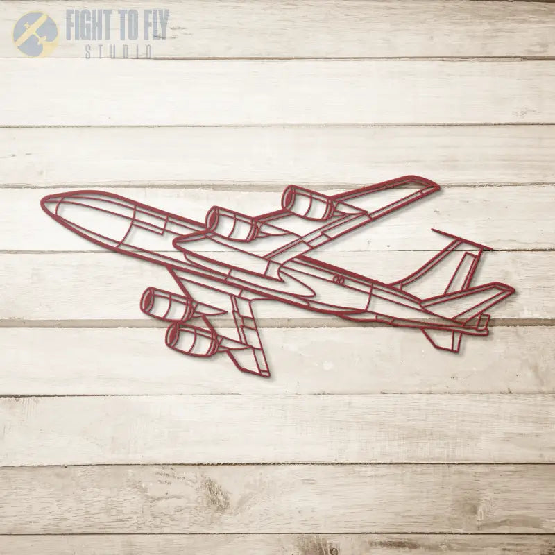 KC-135 Flight Die Cut Metal Wall Art - Sign - Pilot gifts - WWII warbird t-shirt