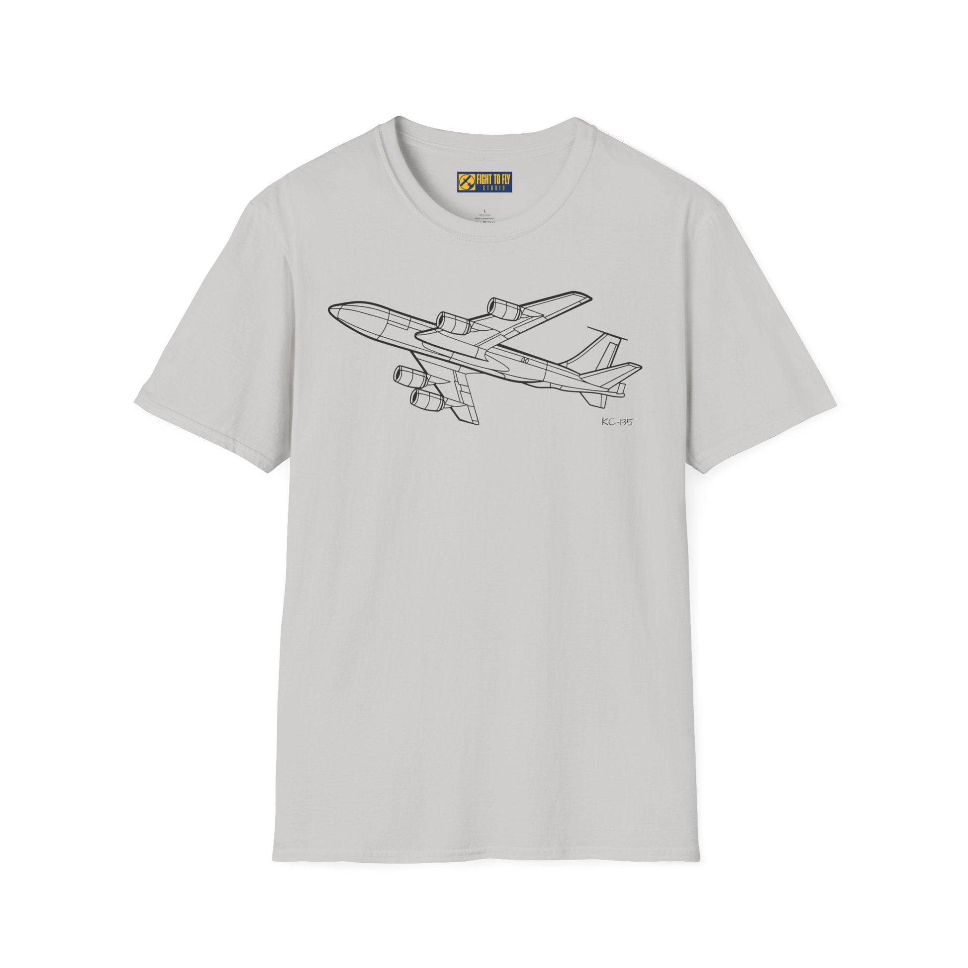 KC-135 In Flight T-Shirt – Stratotanker Air Refueling Jet Overhead Aviation Tee - Pilot gifts - WWII warbird t-shirt