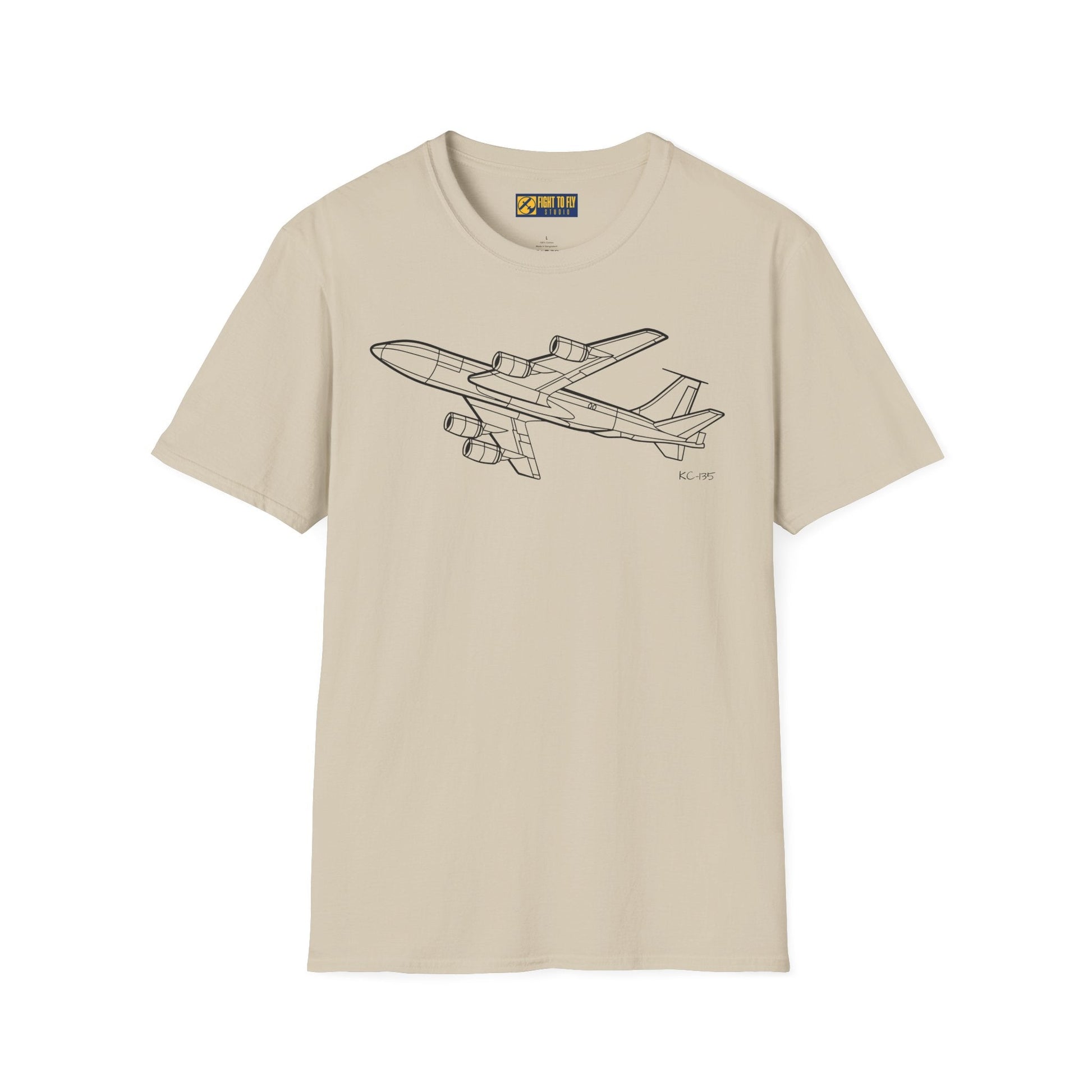 KC-135 In Flight T-Shirt – Stratotanker Air Refueling Jet Overhead Aviation Tee - Pilot gifts - WWII warbird t-shirt