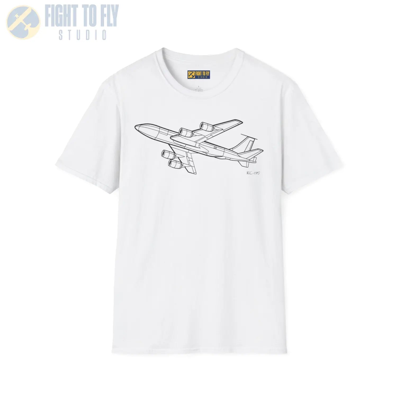 KC-135 Stratotanker In Flight T-Shirt - Pilot gifts - WWII warbird t-shirt