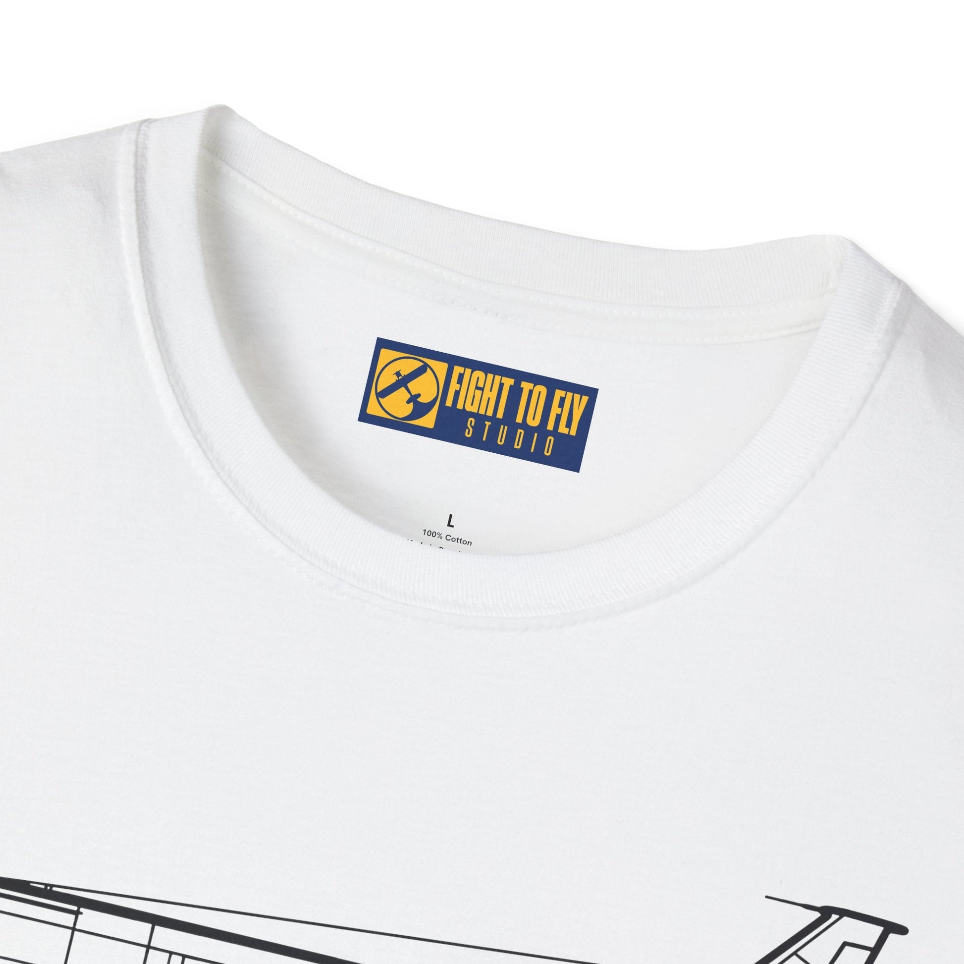 KC-135 T-Shirt – Stratotanker Refueling Jet Side Profile Aviation Tee - Pilot gifts - WWII warbird t-shirt