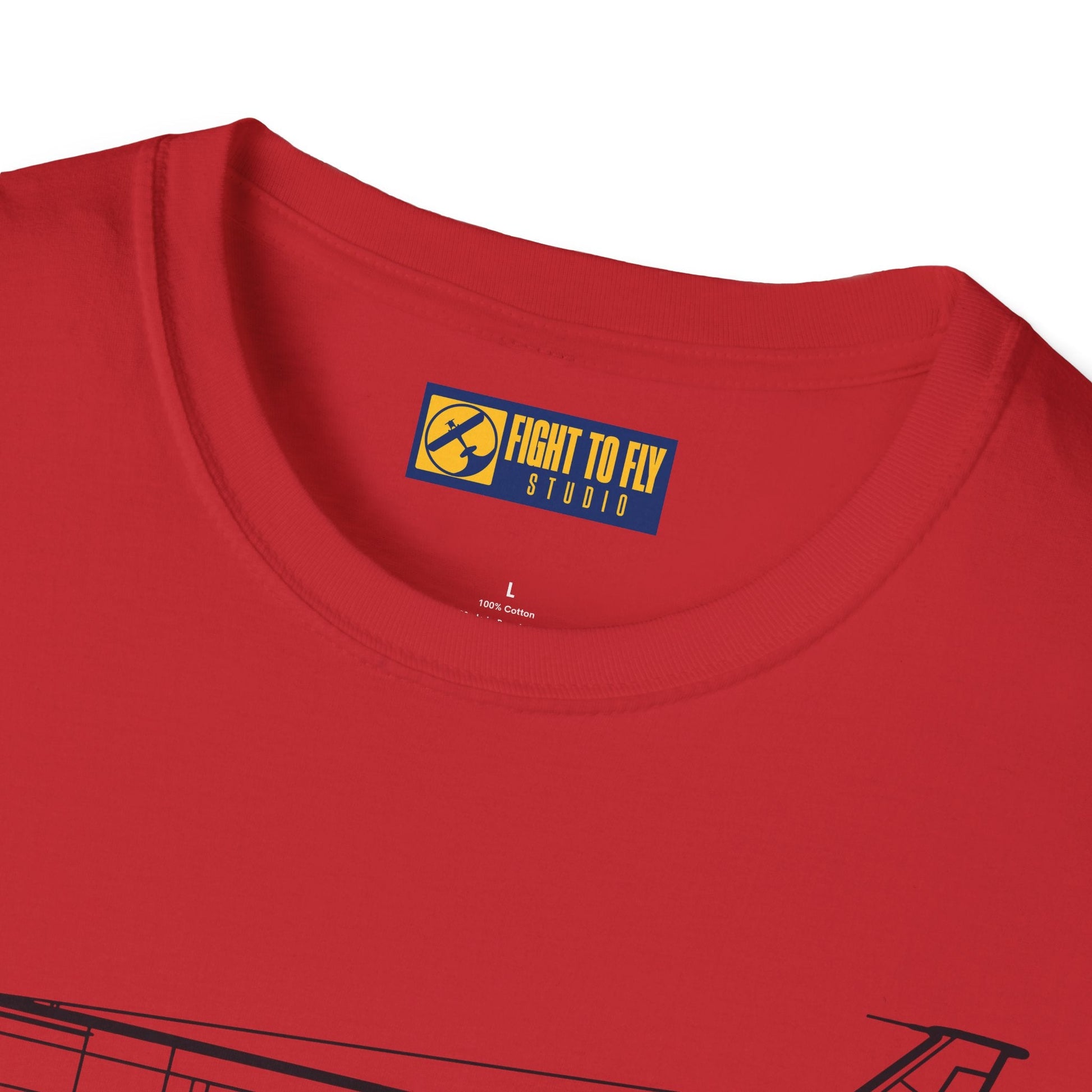 KC-135 T-Shirt – Stratotanker Refueling Jet Side Profile Aviation Tee - Pilot gifts - WWII warbird t-shirt