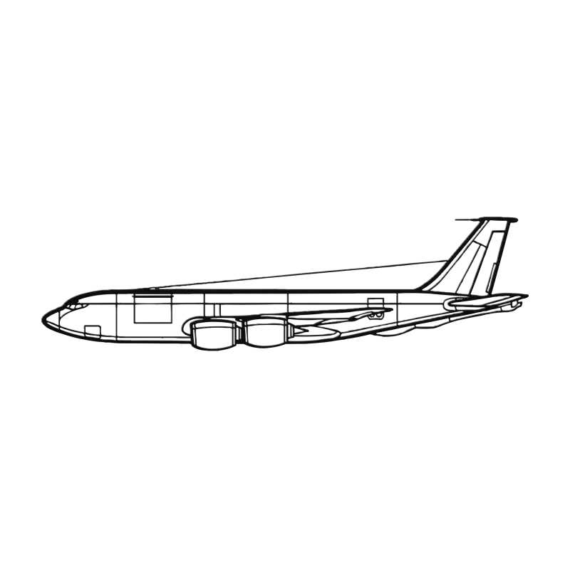 KC-135R Die Cut Metal Wall Art - Sign - Pilot gifts - WWII warbird t-shirt
