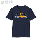 “Keep ’Em Flying” Glitch Graphic Warbird T-Shirt - Pilot gifts - WWII warbird t-shirt