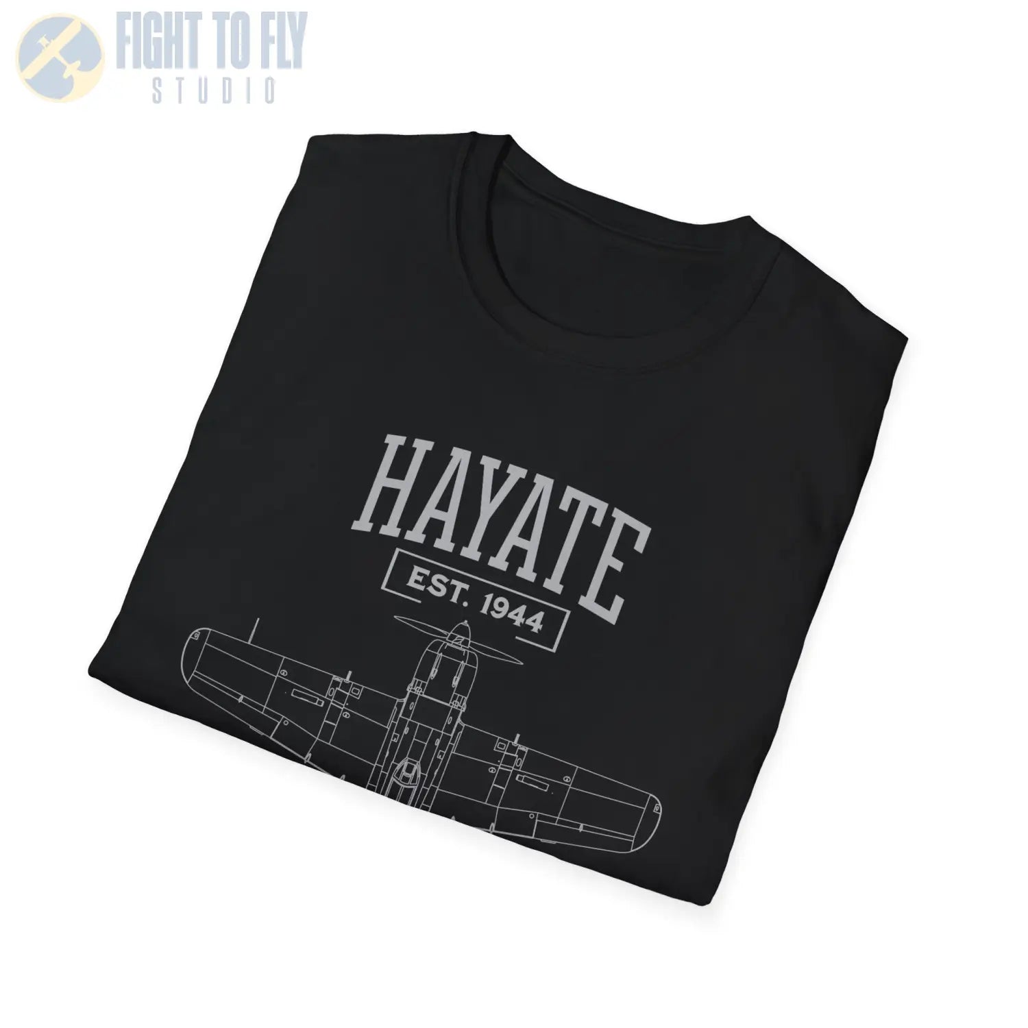 Ki-84 Hayate - T-Shirt - Pilot gifts - WWII warbird t-shirt