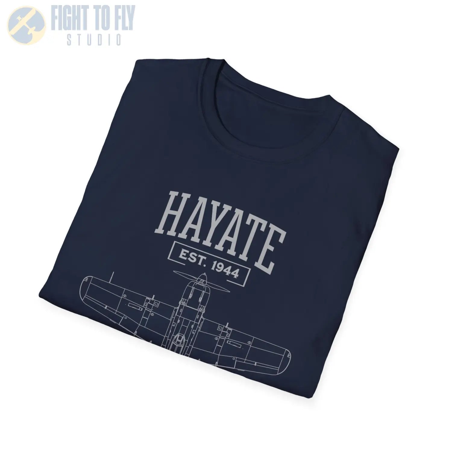 Ki-84 Hayate - T-Shirt - Pilot gifts - WWII warbird t-shirt